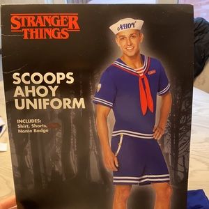 Stranger Things Adult Steve Scoops Ahoy Uniform